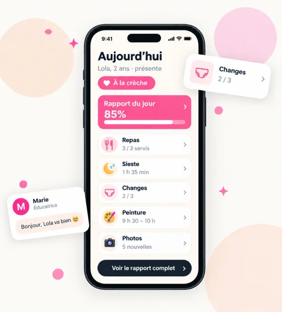 Aperçu de l'application NeoNest